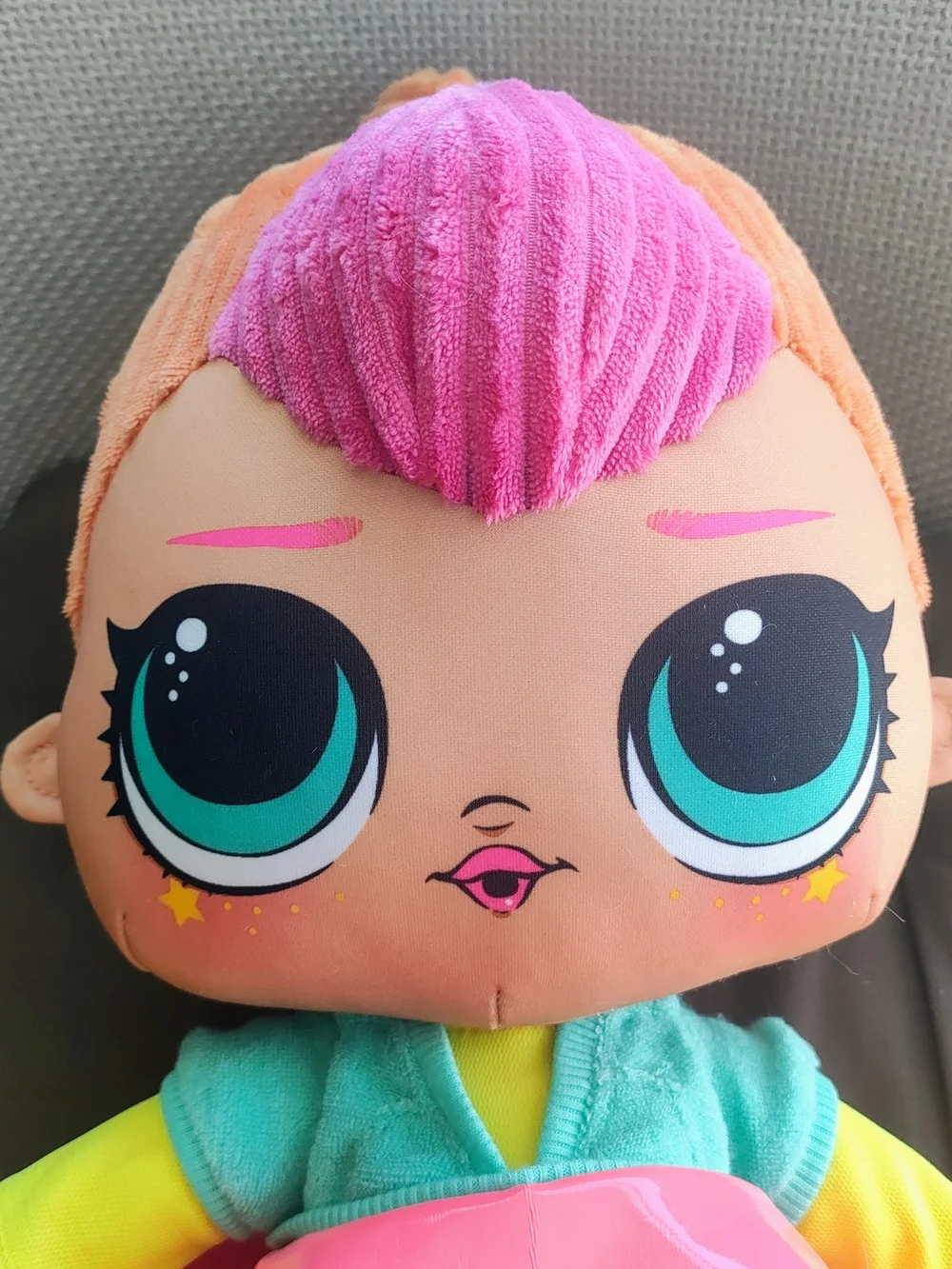 L.O.L. Surprise! Plush Doll Pink, Teal, Orange, Yellow